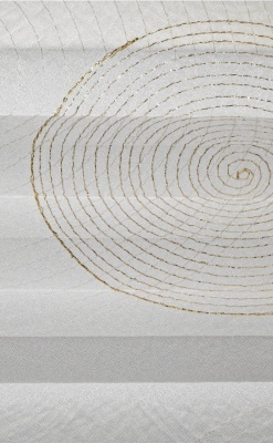 Plisē žalūzijas White gold 1301